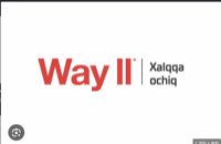 Way II — Xalqqa ochiq
